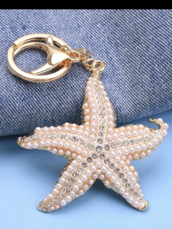 Accessories - Starfish Bag Charm/ Keychain NEW